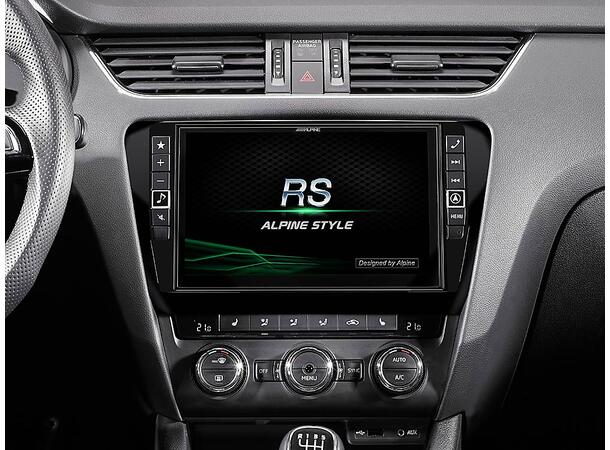 Alpine X901D-OC3 Premium Skoda Octvia 3 9" skjerm DAB+ 4x50W BT, USB, HDMI, Flac
